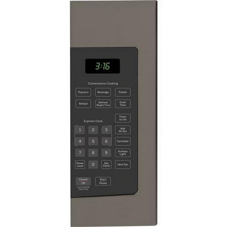 GE - 1.6 Cu. Ft. Over-the-Range Microwave - Slate