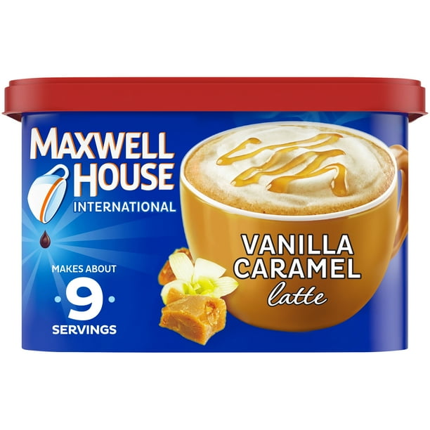 Maxwell House International Vanilla Caramel Latte Cafe