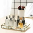 thumbnail image 3 of Estante de baño Organizador de maquillaje Sunnimix Estante de almacenamiento para Cosméticos Blanco negro, 3 of 8