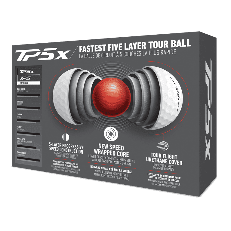 独特な TaylorMade TP5X 5-Layer Innovative with Balls Golf Tour その他