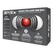 TaylorMade TP5X Golf Balls 12pk, White