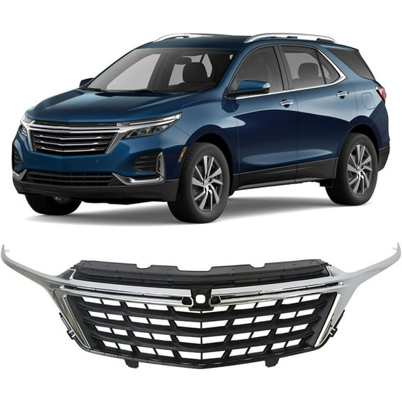 LABLT Replacement for 2022 2023 Chevrolet Equinox grill front bumper grill chrome