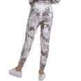 thumbnail image 2 of Calvin Klein Performance Women's Tie Dye Jogger Pants Beige, 2 of 5