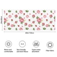 thumbnail image 3 of Pioneer Flower Floral Print Pattern Bathroom Rugs Mat, Non Slip Microfiber Bathroom Rug with Rubber Backing, Soft Mats for Bathroom Floor Tub Shower, 24"x60", 3 of 5