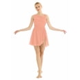 thumbnail image 2 of Alvivi Women Lyrical Dance Dress Chiffon High Low Skirt Leotard Dancing Costume XS-3XL, 2 of 7