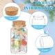 thumbnail image 4 of 8 mini botellas de vidrio de 100 ml/3,4 oz con tapones de corcho, botellas de deseos, botellas con mensajes para bodas, fiestas, manualidades, recuerdos de baby shower., 4 of 9