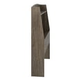 thumbnail image 4 of Prepac Astrid Twin Bookcase Headboard, Drifted Gray, 4 of 11