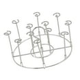 thumbnail image 1 of Fryer Skewer Stand, Vertical Kabob Grill Rack Durable Stainless Steel High Temperature Resistant   For Kitchen Round,Square, 1 of 8
