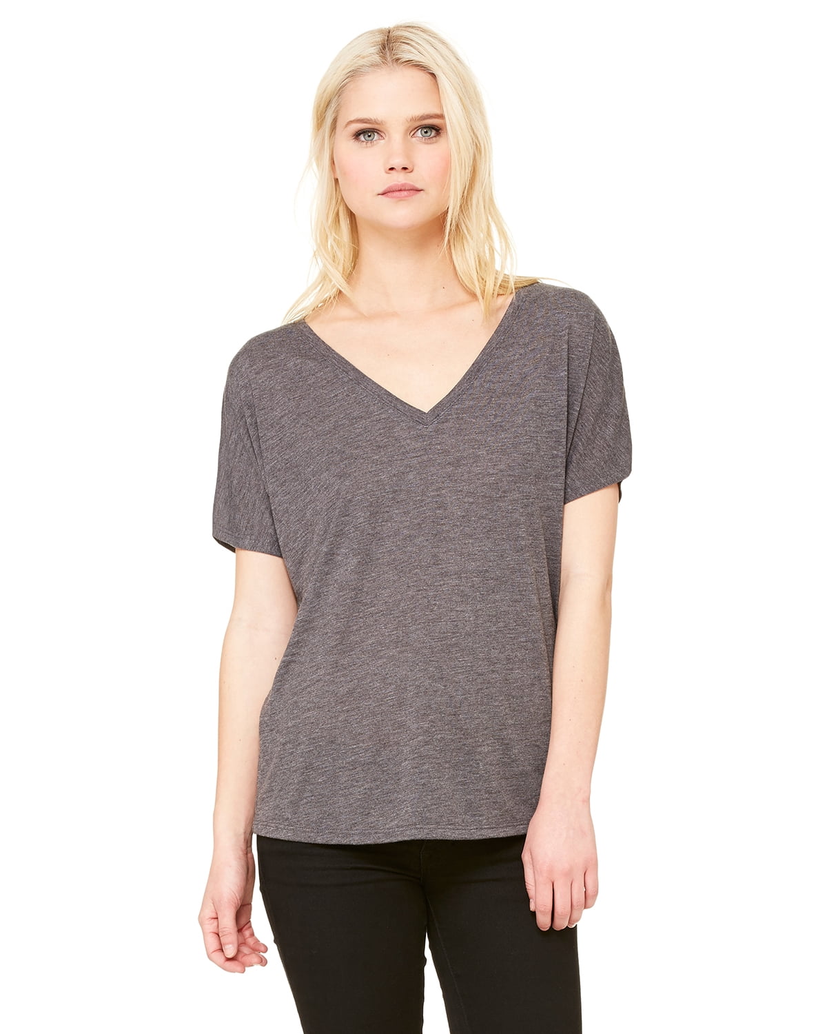 Canvas Women's Slouchy V-Neck T-Shirt 