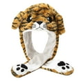 thumbnail image 1 of Tiger-Shaped Winter Hat Cartoon Ear Warm Family Hats for Cold Weather Comfort and Style, 1 of 8
