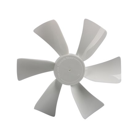 Zyutaosan 2Pcs 6 Inch Replacement White Vent Fan Blades For Rv Bathroom Vent Fan