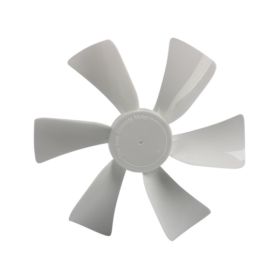 Zyutaosan 2Pcs 6 Inch Replacement White Vent Fan Blades For Rv Bathroom Vent Fan