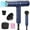 Blue, variant on IG INGLAM 1875W ALCI Safety Plug, Lightweight Hair Dryer, 110,000 RPM Brushless Motor, Negative Ion Generator, 3 Heat & Speeds Settings, Auto Clean Function, Portable, 125V, 60HZ