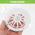 thumbnail image 5 of Unique Bargains 3" Car Speaker Grills Cover Round 3 Inch Audio Subwoofer Protector with Mounting Screws ABS White, 5 of 6