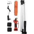 thumbnail image 3 of FETCOI Cordless Pruning Shears Electric Pruner with 7.3 Foot High Reach Extension Pole, Tool Belt, 2 Pack 21V Lithium Battery, Titanium Plated SK5 Blades, Cutting Diameter, Display Screen, 3 of 7