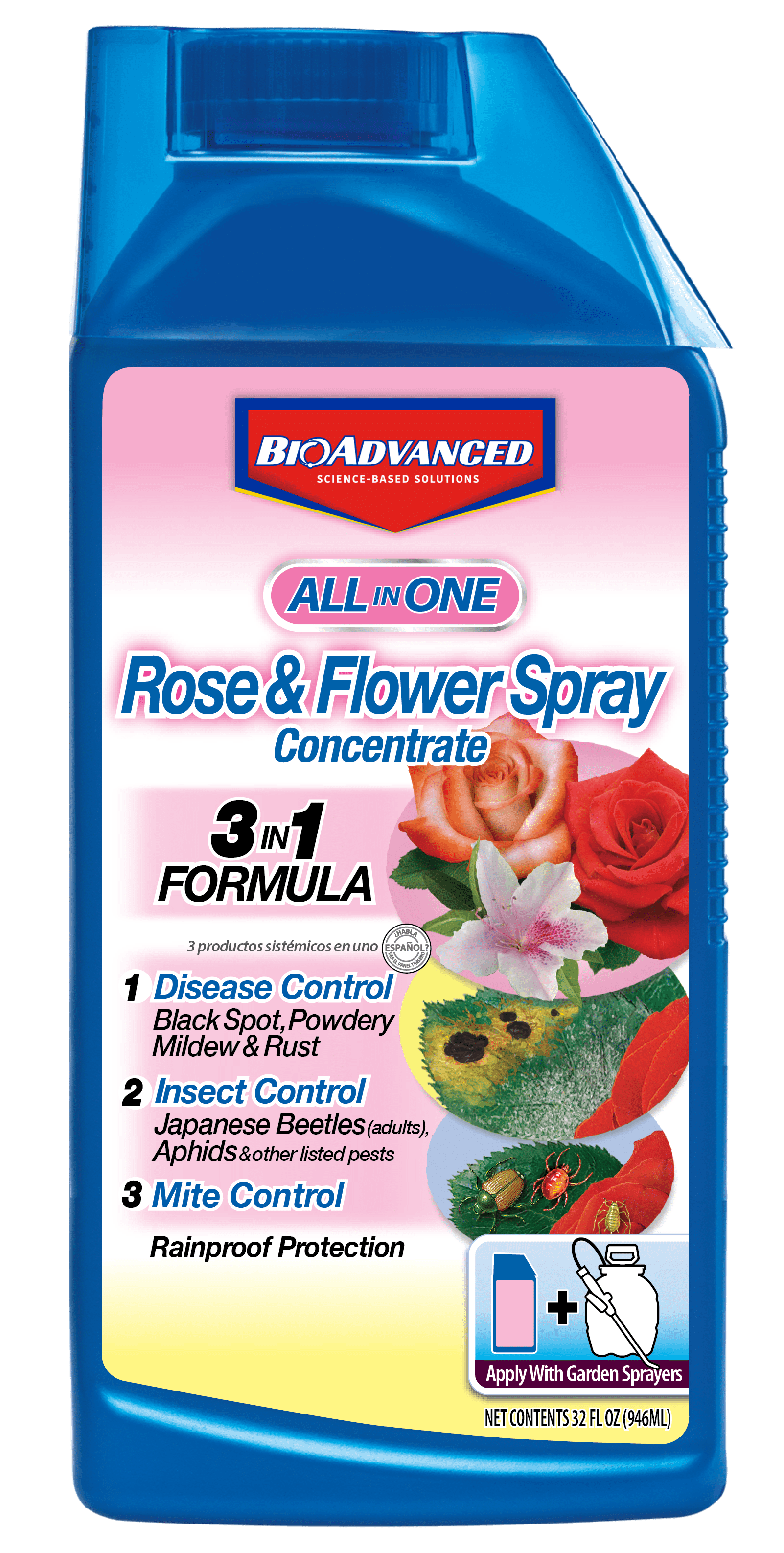 Bayer Advanced AllinOne Rose Concentrate, 32 Oz.