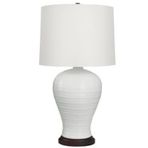 White Ridge Porcelain Lamp