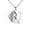 N, variant on Guozer Ladies Metal Necklace 1PCS Clothing Accessories Pendants Clavicle Chain Gifts for Valentine's Day, Mother's Day, Thanksgiving, Wedding, Engagement, Anniversary and Party
