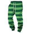 thumbnail image 4 of Men's 3D Printed St. Patrick's Day Elastic Waist Casual Sweatpants, 4 of 4