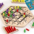 thumbnail image 3 of Juego Tablero Ajedrez La Cadena Triángulo Divertida para Y Adultos, 3 of 9