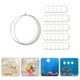 thumbnail image 2 of 30 piezas de adornos de plástico transparente rellenables, bolas de adorno rellenables transparentes, bolas colgantes transparentes, bola flotante para acuario, 2 of 8