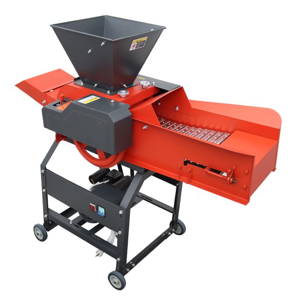 Hay Cutter Pulverizer Chaff Crushing Poultry Feeds 4 Blades 400-800kg/h 220V