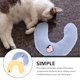 thumbnail image 3 of 2 almohadas en forma de U para gatos, protección para el cuello, suave y cómodas., 3 of 6