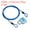 Sky Blue, variant on Uxcell 2Set 3Digit Combination Padlock Steel Security Cable 1.6' Travel Lock Sky Blue
