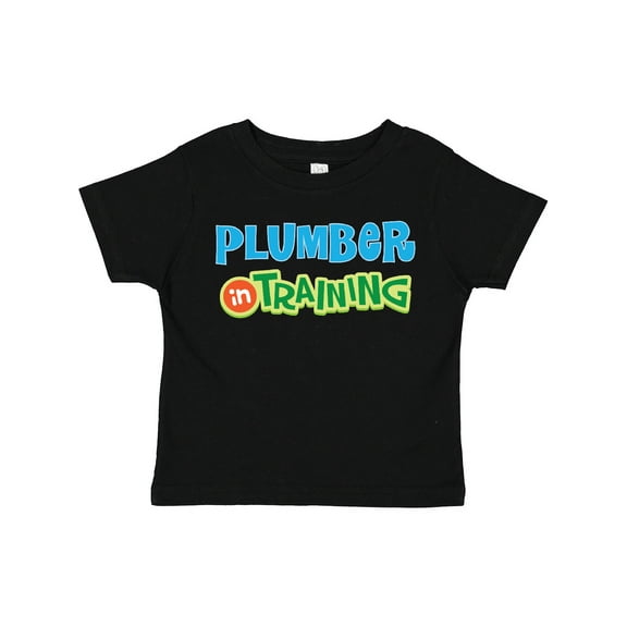 Inktastic Plumber in Training Boys or Girls Toddler T-Shirt