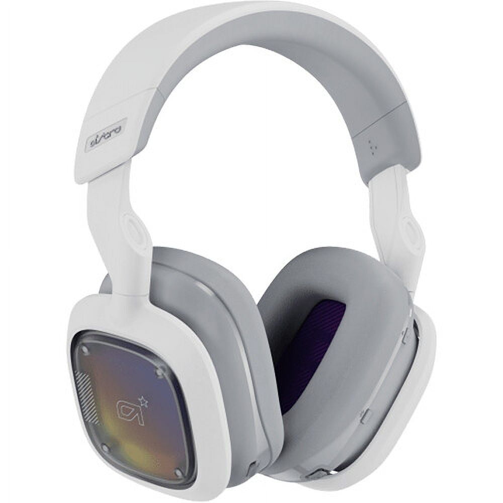 Astro A30 Wireless LIGHTSPEED Wireless Gaming Headset for Xbox, PlayStation, PC/MAC and Mobile - Bluetooth, 3D Audio compatible, Detachable Boom Bundle with Headphones Stand +More (White)