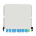 thumbnail image 2 of 10X Répartiteur Plc Fibre Optique 1 x 8 Insertion Répartiteur Électrique Extérieur / Cassette Type Sc/, 2 of 6