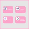 thumbnail image 4 of Organizador De Estante Para Almohada De Pestañas ANGGREK Almohada De Extensión De Pestañas Rosa Con Soporte Organizador, 4 of 7