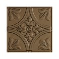 thumbnail image 1 of Fasade Easy Installation Traditional 2 Argent Bronze Glue Up Ceiling Tile/ Ceiling Panel (12" X 12" Sample), 1 of 1