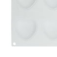 thumbnail image 2 of Heart-Shaped 8-Grid Silicone Mold for Mousse Cakes - Ideal Baking Tool for Kitchen, 2 of 8