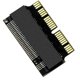 thumbnail image 2 of M.2 Adapter PCIe M2 to SSD for Laptop for Pro 2013 2014 2015 A1465 A1466 A1502 A1398 PCI-E X4 NVMe SSD, 2 of 5