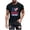 Black, variant on Mens Patriotic T Shirts 250 Year American Anniversary Shirt Usa Flag Print Round Neck Tops Muscle Short Sleeve Tees 4th of July Outfits