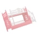 thumbnail image 4 of Muebles de dormitorio para casa de muñecas, litera en miniatura, modelo con escalera, accesorio de diseño de Mini casa, 4 of 7