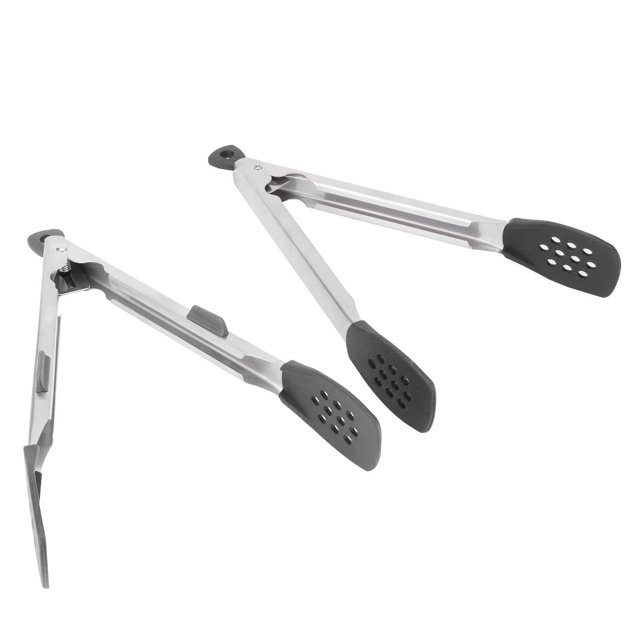 Pinzas Para Cocinar De Acero Inoxidable, Pinzas Para Comida, 2 Uds., Clip Para Filete