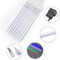 thumbnail image 5 of Christmas Lights Outdoor Tree Snowfall LED Dripping Icicle Shooting Star Lights 12 inch 8 Tubes, Meteor Shower Falling Rain Lights for Festival Decor, 5 of 5