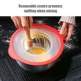 thumbnail image 4 of Mixing Bowl Stainless Steel Salad Bowls Airtight Lid with Removable Centre Nesting Bowls with Handle Scale Kitchen Prep Bowl Salad Bowl for Cooking Baking Food Storage, 4 of 7