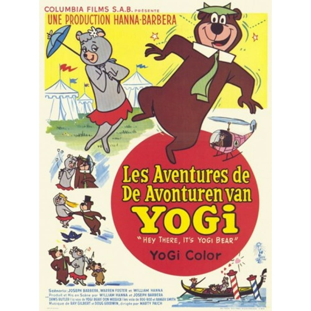Hey There It's Yogi Bear Movie Poster (11 x 17)