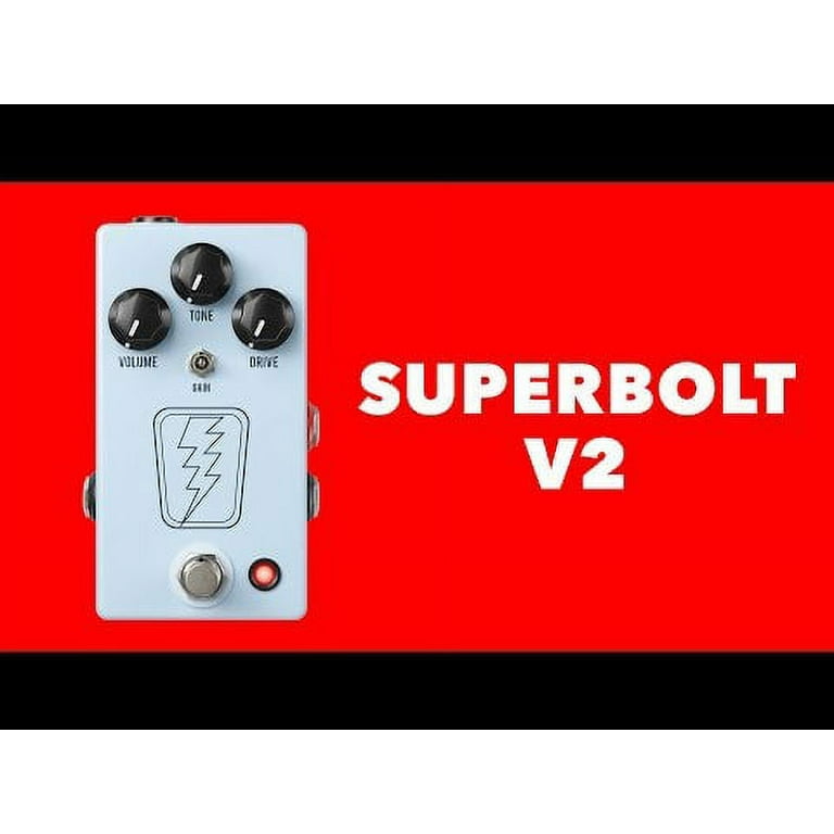 JHS SuperBolt V2 Overdrive Pedal Super Bolt - Walmart.com