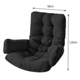 thumbnail image 5 of Silla de huevo para Patio, hamaca colgante, cojines para silla, cojines para columpio de jardín, alfombrillas para silla, columpio, cojín para asiento Negro, 5 of 5