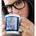 thumbnail image 2 of 3drose, Blue Anime Angel, 15oz Mug, 2 of 6