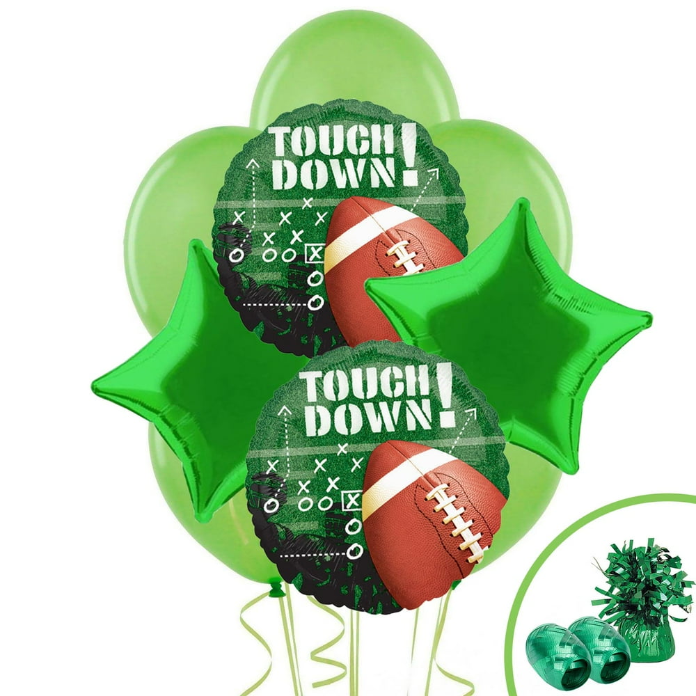 Football Touchdown Balloon Bouquet Kit