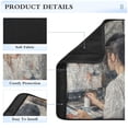 thumbnail image 4 of WOBOGO The Lass Who Paints Seat Belt Cover 2 Piece Soft Comfort Driving Shoulder Pad Suitable for All Cars and Backpacks, 4 of 8