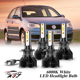 thumbnail image 1 of Compatible con Juego de Lámparas Alta/Baja Volkswagen Polo 2003 2004 2005 - 4 Unidades, 10,000LM 6500K Blanco Frío, Bombillas 500% Ultraluminosas, Plug & Play, 1 of 11