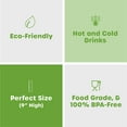 thumbnail image 6 of Comfy Package Jumbo Straws Disposable Paper Straws for Drinking, Assorted 50-Pack, 6 of 8