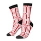 thumbnail image 1 of Fotbe Popcorn 1 Calcetas Largas con Estampado para Hombre y Mujer – Calcetas de Compresión Transpirables y Elásticas, Viajar y Uso Diario Talla 5-11, 1 of 6
