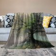 thumbnail image 2 of Orinice Birds Theme Warm Lightweight Soft Fleece Blanket for All Seasons - Throw Blanket for Living Rooms Sofa Decor Cow Gifts - Multiple Sizes Available 50x60in, 2 of 6
